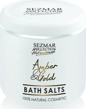 Koupelová sůl Hristina Přírodní koupelová sůl jantar & zlato 500 g