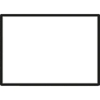 Rám na obraz TARIFOLD Magneto - samolepicí rámeček, A1, [1 ks] - černý