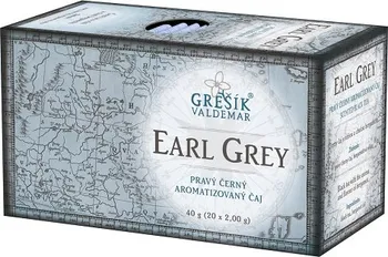 Čaj Grešík Earl Grey sáčkovaný 20 x 2 g