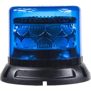 Autoelektronika PROFI LED maják 12-24V 24x3W modrý 133x110mm, ECE R65