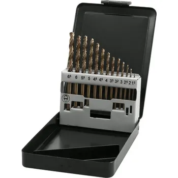 Vrták Proteco sada vrtáků do kovu 13 dílů 1,5-6,5 mm HSS-Co5 kobaltové