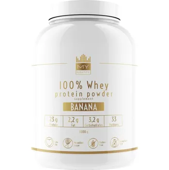 Protein Recenze My Identity 100% Whey Protein Powder 1000 g