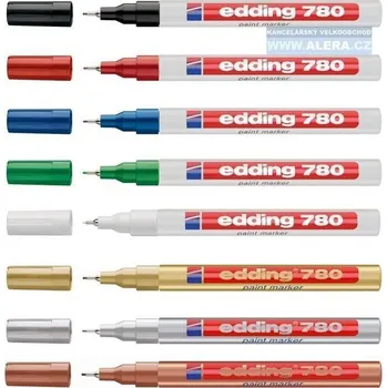 Kancelářské potřeby popisovač Edding 780 lakový - měděná