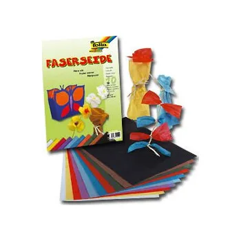 Umělecký papír Folia Sada papírů 23 x 32cm/25g - Hedvábný faserseide