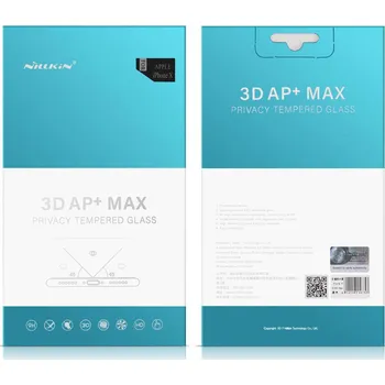 Nillkin tvrzené sklo 3D AP+ MAX Black pro iPhone 7/8