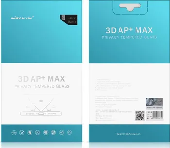 Nillkin tvrzené sklo 3D AP+ MAX Black pro iPhone 7/8