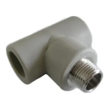 Vodovodní potrubí PPR T-kus s kovovým závitem vnějším 32 x 1"