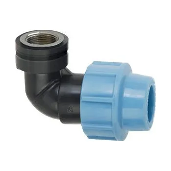 Vodovodní potrubí PE koleno s vnitřním mosazným závitem DN25 x 3/4"