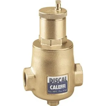Ventil CALEFFI 551 DISCAL Automatický odlučovač vzduchu 6/4" s vypouštěním