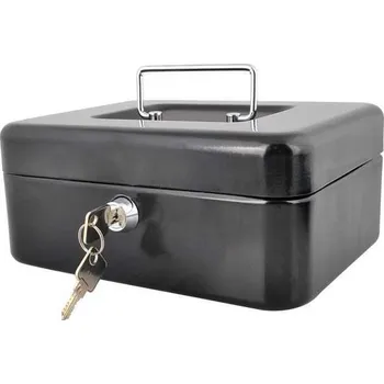 Příruční pokladna PŘENOSNÁ SCHRÁNKA NA PENÍZE S POŘADAČEM