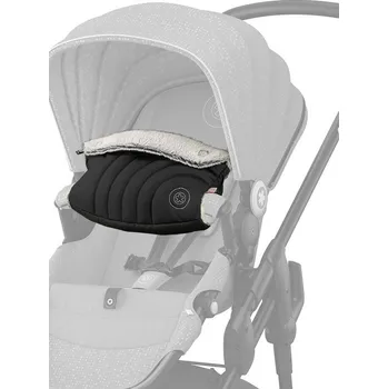 Kiddy spojený rukávník s kožešinou Onyx Black Rukávník Kiddy spojený rukávník s kožešinou Onyx Black