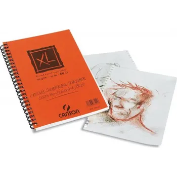 Blok skicovací 90g Canson XL - A4-spirála na dl.