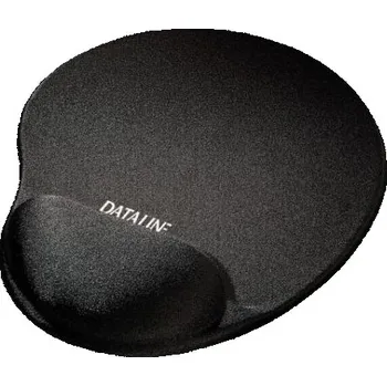 Podložka pod myš gelová, celobarevná, černá