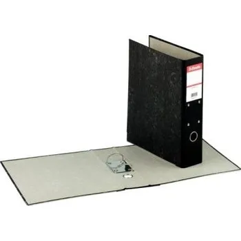 Pořadač A4 závěsný mramor, hřbet 70 mm, černý