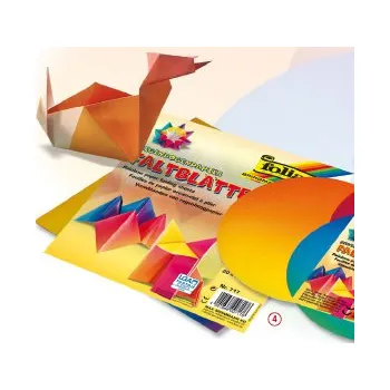 Papír Folia Origami papír - duhový 20x20cm