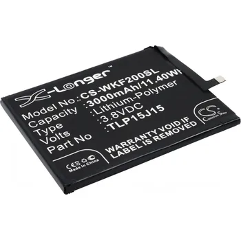 Baterie k notebooku Baterie Cameron Sino CS-WKF200SL za Wiko TLP15L27 - neoriginální