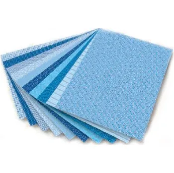 Folia Motiv blok BASICS 24x34cm - BLAU