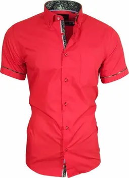 Pánská košile Binder de Luxe 82901 červená