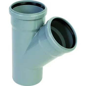 Kanalizační potrubí HTEA Odbočka 45° DN50/50