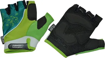 Cyklistické rukavice Rulyt Truly Top Missy zelené