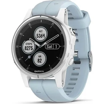 Sporttester Garmin Fenix 5S Plus Seafoam Band bílý