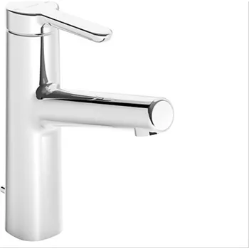 Vodovodní baterie Hansadesigno Style - páková umyvadlová baterie, odtoková souprava, vyložení 128 mm 51832283