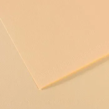 Výtvarný papír Canson Pastelový papír 160g - č.111 Slonovinová Velikost: A4