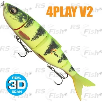 Umělá nástraha Savage Gear 4Play V2 Liplure - barva Firetiger