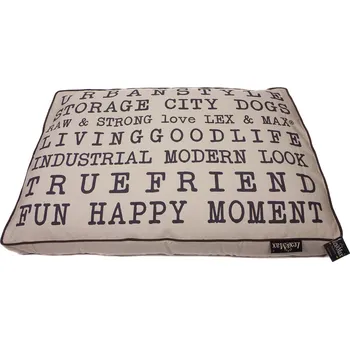 Pelíšek pro psa Luxusní pelíšek pro psa Lex & Max Urban 90 x 65 cm | béžový