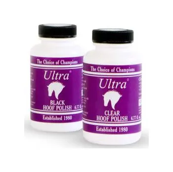 Pro koně Lesk na kopyta Ultra Hoof Polish Barva: černá