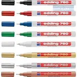 popisovač Edding 780 lakový - modrá