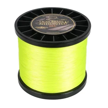 Mikado Nihonto Octa Braid 0,1 mm/3000 m, žlutá