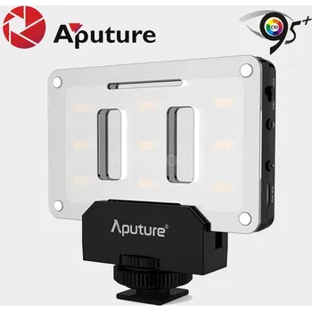 Fotoateliérová technika Aputure Amaran AL-M9 - LED mini videosvětlo (Přídavné mini světlo s vlastním zdrojem)