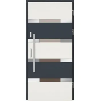 Vchodové dveře DOORSY vchodové dřevěné dveře DOORSY VINCI 03