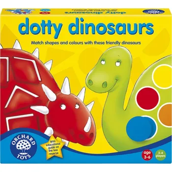 Desková hra Orchard Toys Barevný dinosaurus