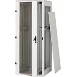 TRITON 19' rozvaděč stojanový 42U/800x1000 šedý, skleněné dveře