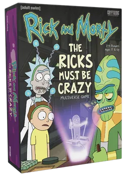 Desková hra Cryptozoic Rick and Morty: The Ricks Must Be Crazy Multiverse Game