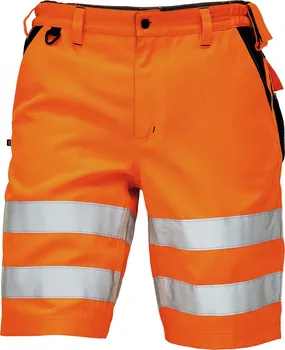 pracovní kraťasy CERVA Knoxfield Hi-Vis šortky oranžové