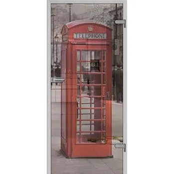 Interiérové dveře DRE skleněné dveře DRE GOSSA 6 čiré