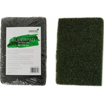 OSMO Superpad malý, zelený, obdelníkový, na tvrdé dřeva (95 x 155 mm)