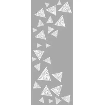 Sprchové dveře JA - GLAS Skleněné dveře JA-GLAS 073 diamanty