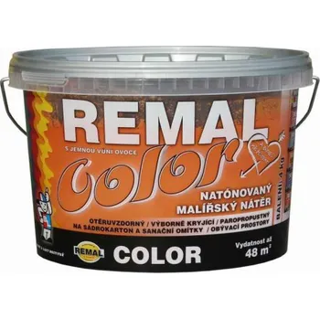 barva na zeď Remal Color 0780 skořice 4 kg
