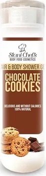 Sprchový gel Hristina Přírodní sprchový gel na vlasy a tělo čokoládové sušenky 250 ml