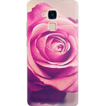 Pouzdro na mobilní telefon iSaprio Pink Rose pro Huawei Honor 7 Lite