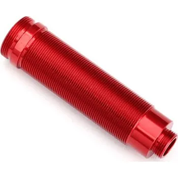 RC vybavení 1:8 Traxxas Desert Racer TQi: Tělo tlumiče GTR 64mm červené se závitem