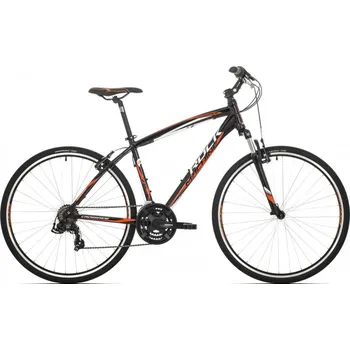 Rock Machine Crossride 75 černé/bílé/oranžové 2018