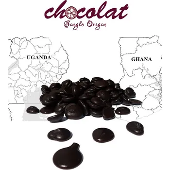 Čokoláda Čokoláda hořká 80% BLEND Uganda/Ghana (pecky) 12 kg/karton