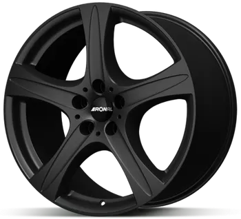 Alu kolo Ronal R55 black all 7,5x17 5x120 ET35