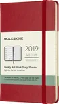 Moleskine plánovací zápisník 2019 tvrdý…