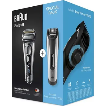 Holicí strojek Braun Series Wet & Dry 9-9260s + zastřihovač BT5090